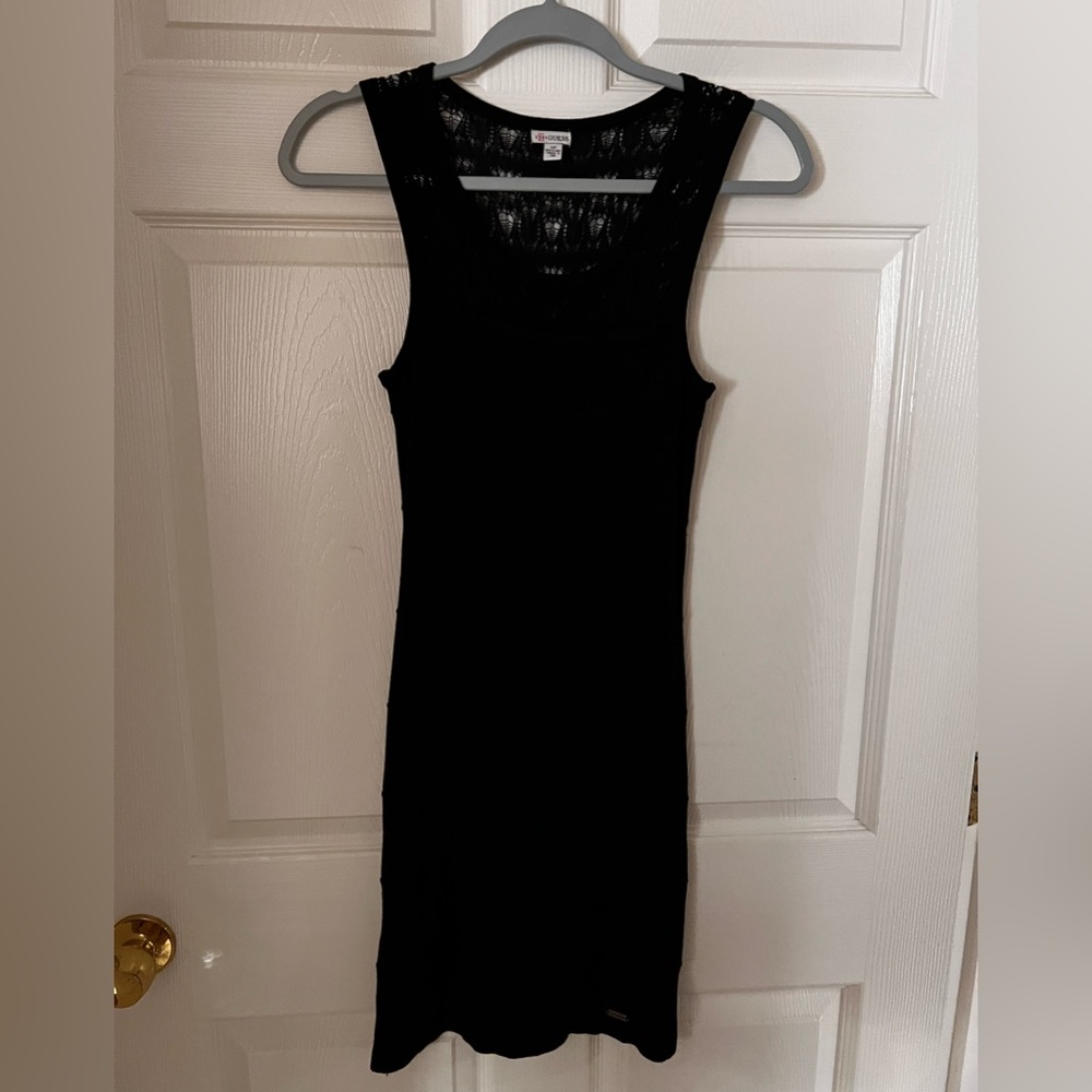 Guess women black dress, size S